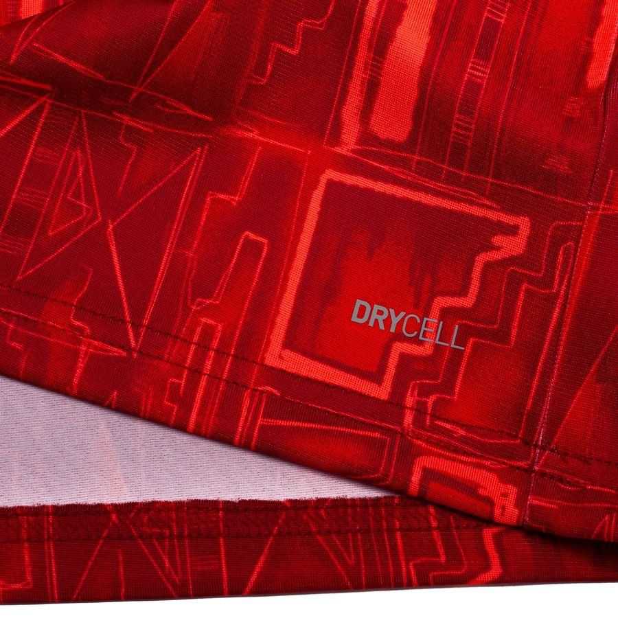 Ghana Training Shirt Pre Match 1/4 Zip World Cup 2026 - Dark Crimson/Puma Red