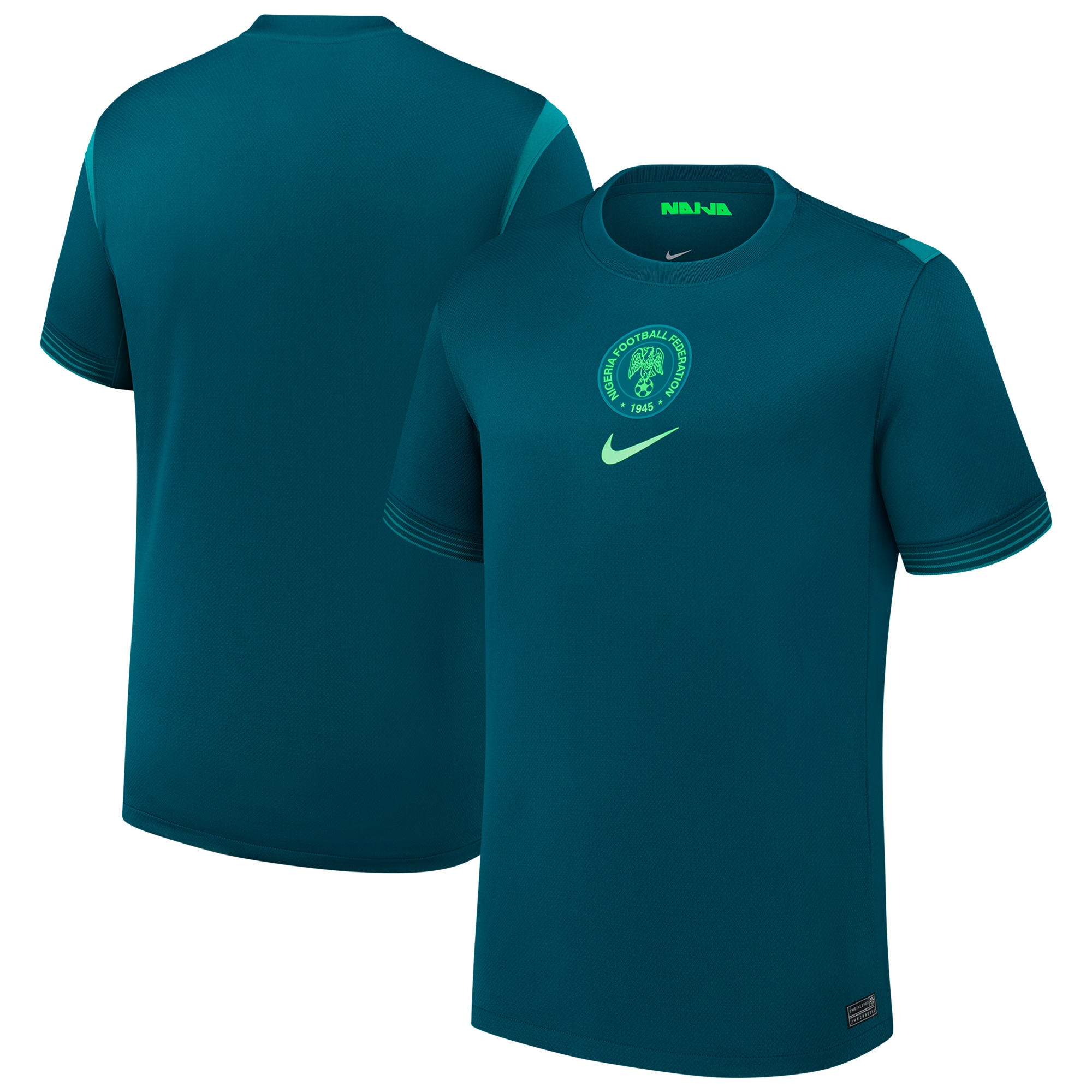 [SJH] Nigeria Women's National Team 2025/26 Home Replica Jersey - Teal