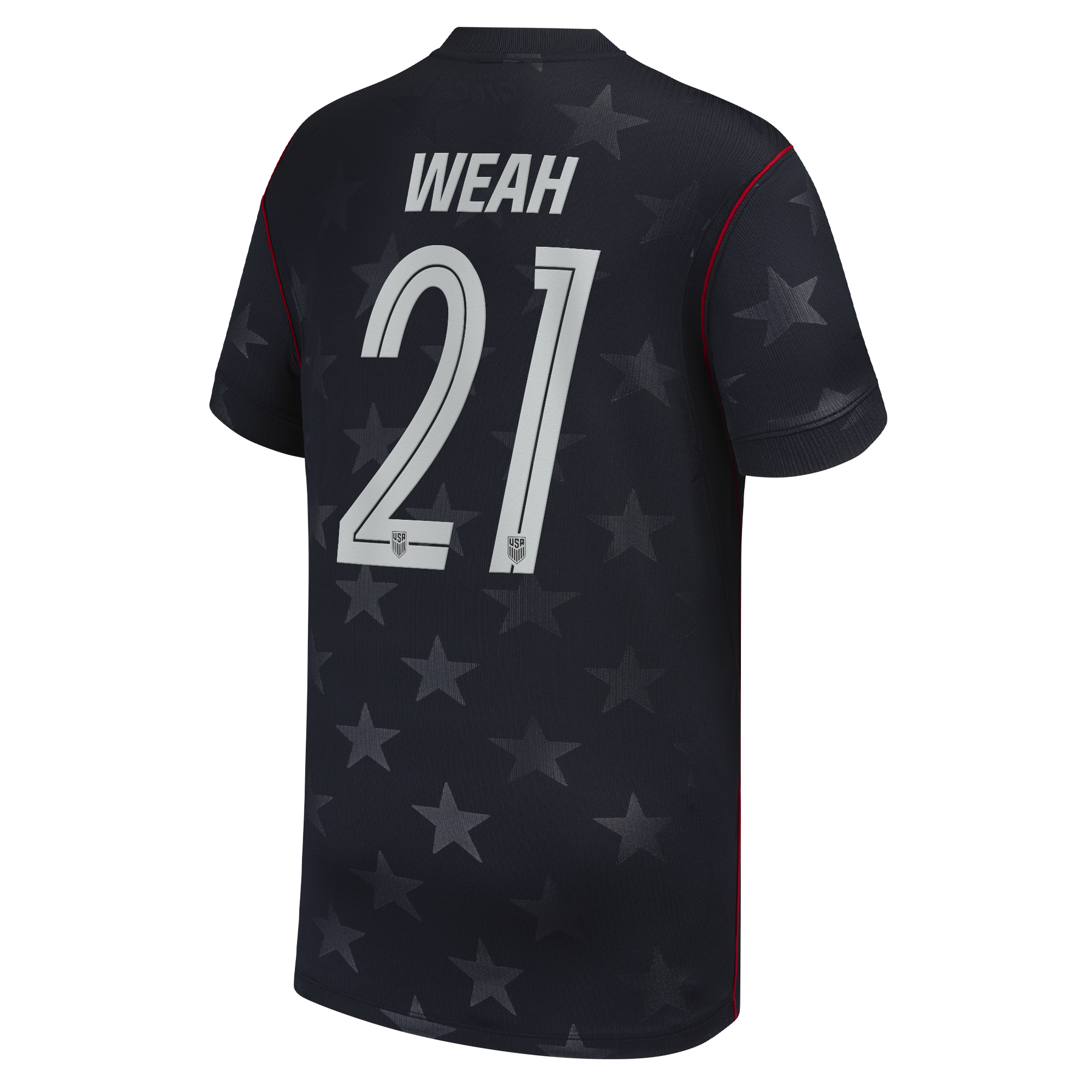 [JED] Timothy Weah USMNT Youth 2026 Away Stadium Replica Jersey - Blue