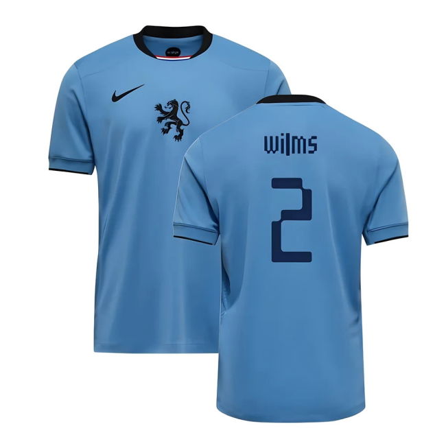 2025-2026 Netherlands Womens Team Away Shirt (Kids) (Wilms 2)