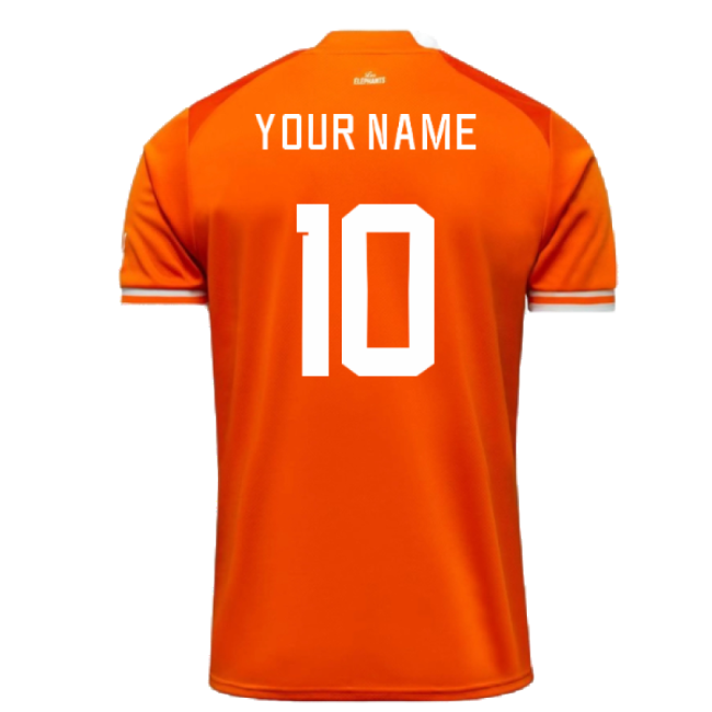 2023 Ivory Coast Home Afcon Winner Shirt (your Name) - Supporter Edition