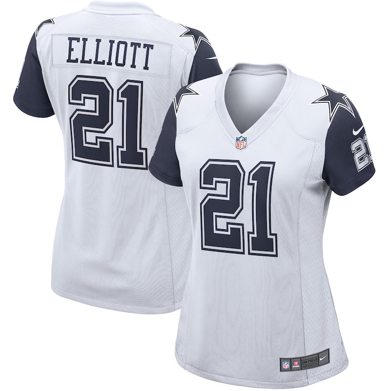 None Ezekiel Elliott DAL Cowboys Durable Authentic Jersey Football App