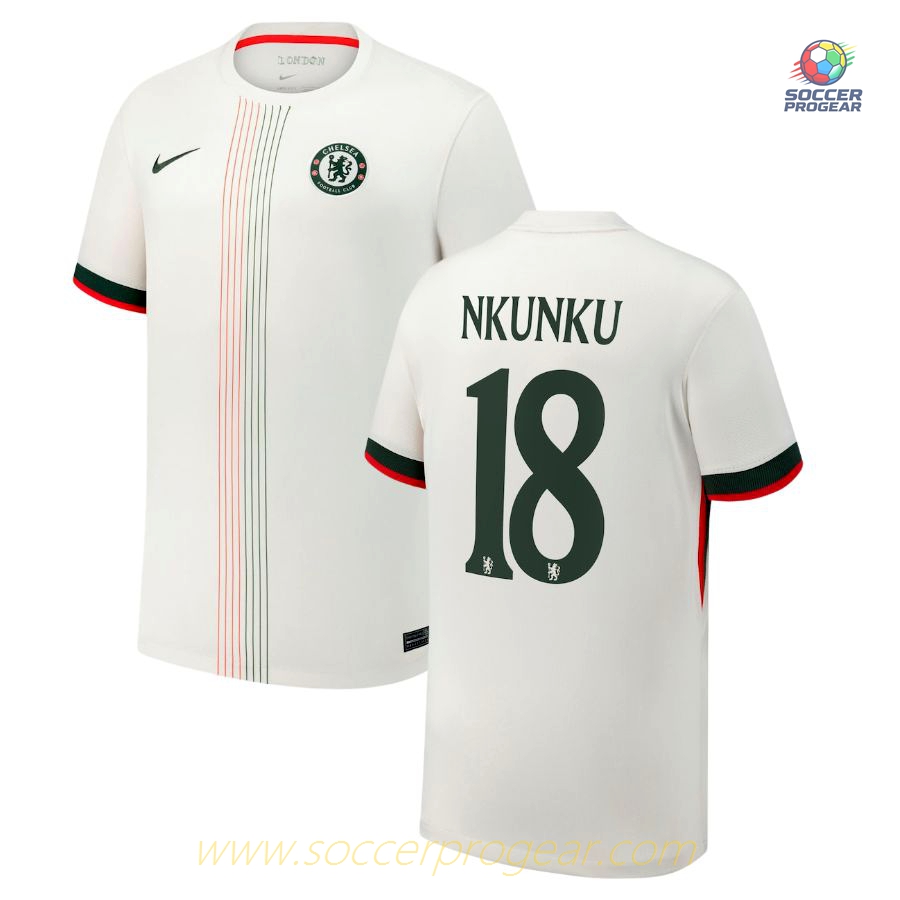 Chelsea Away Football Soccer Shirt 2025/26 Collection Nkunku