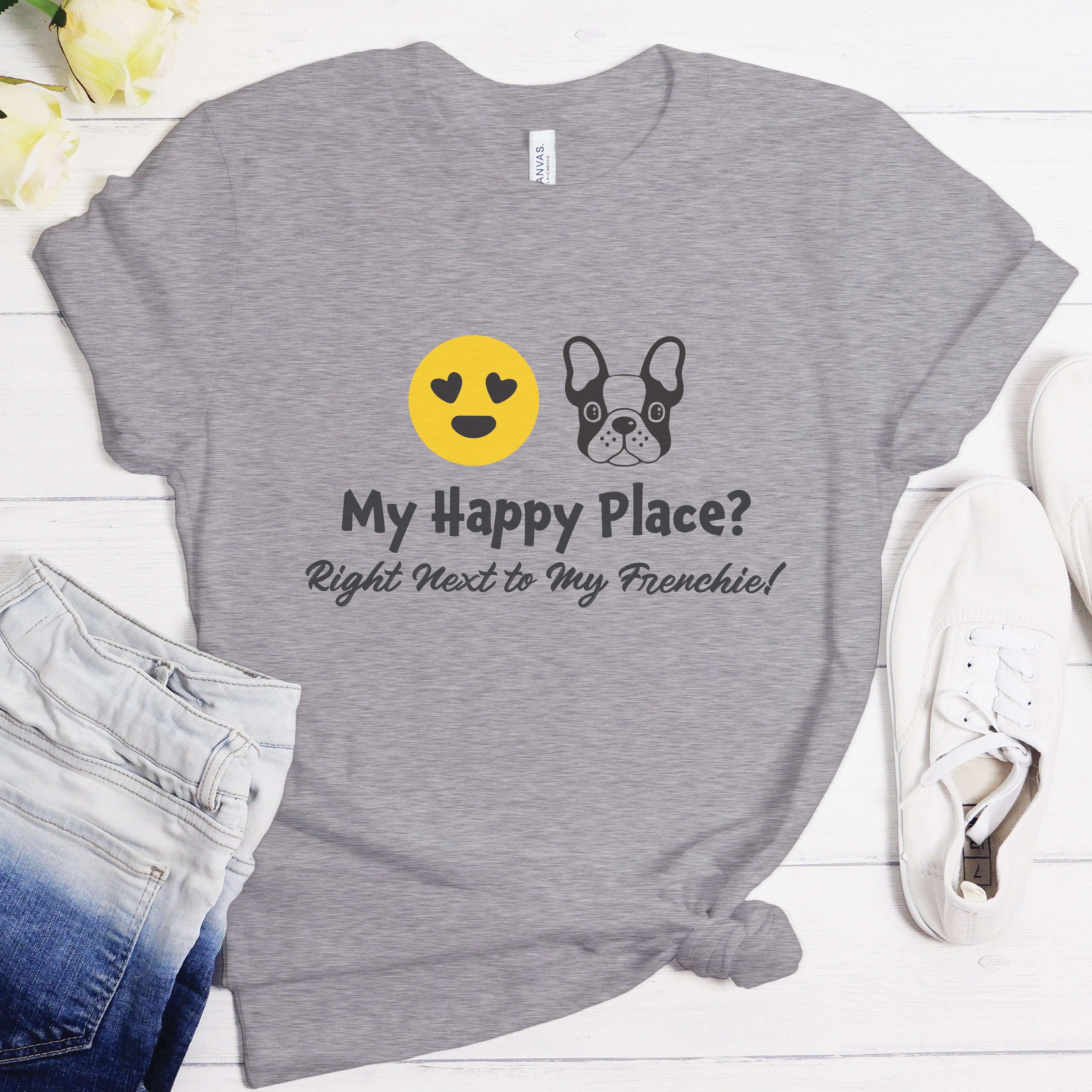 French Bulldog Frenchie Fashion Unisex T Shirt Essential Dog Supply