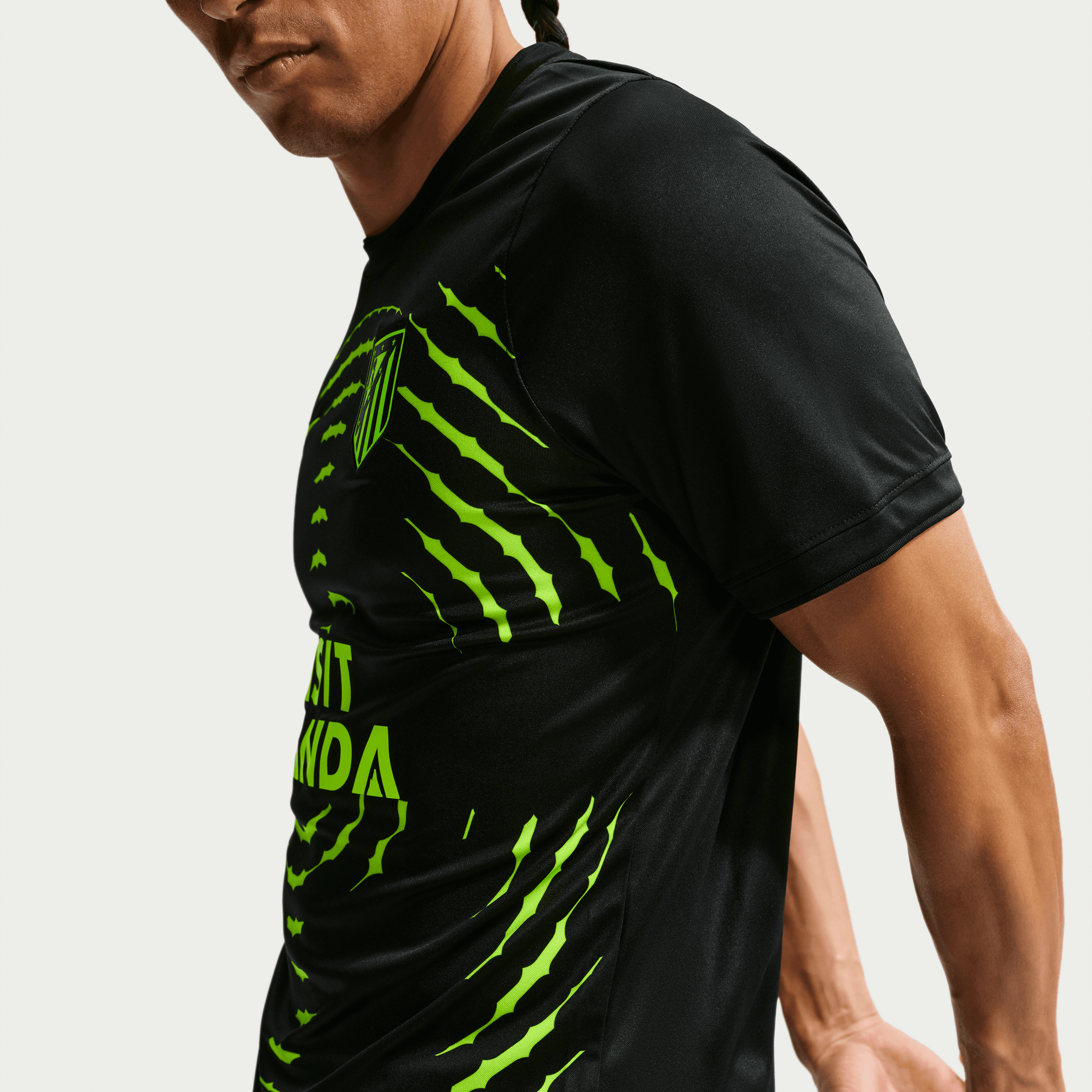 [SJH] Atletico de Madrid 2026/27 Away Pre-Match Jersey Top - Black