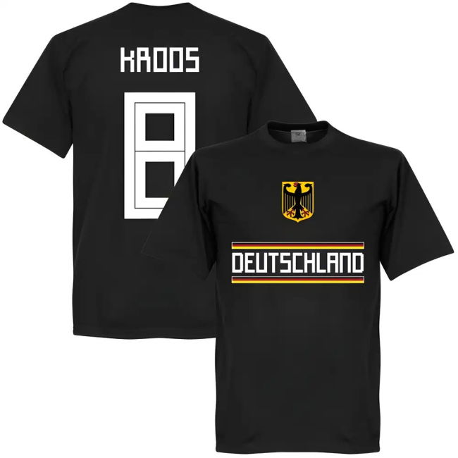 Professional Style Germany Elite Design Home Player Jersey (Kroos 8)