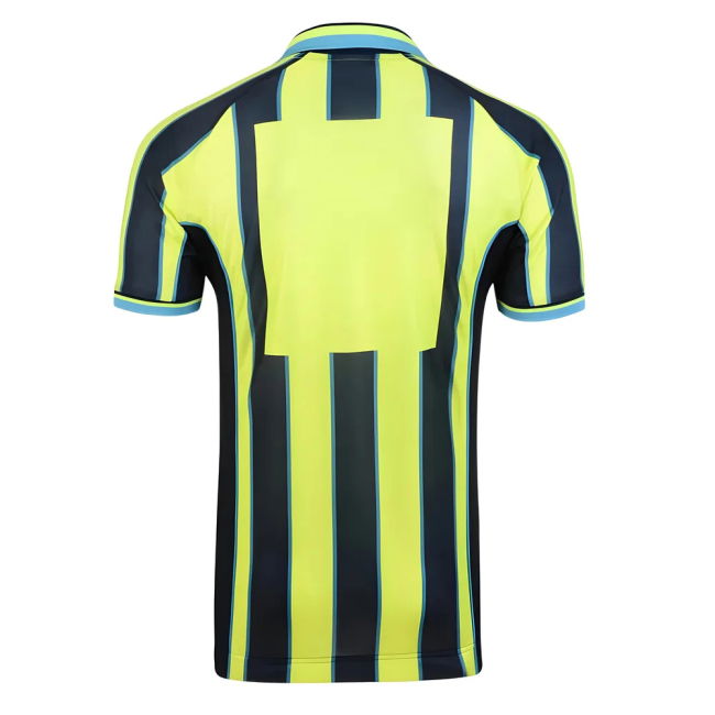 1999 Man City Soccer Jerseys classic Third Football Shirt
