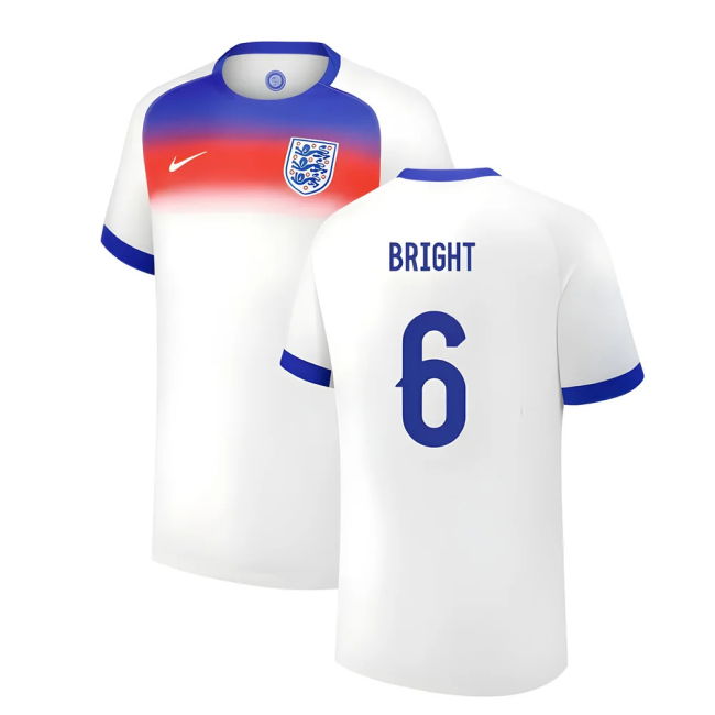 2025 England Womens Team Home Shirt (Unisex) (BRIGHT 6)