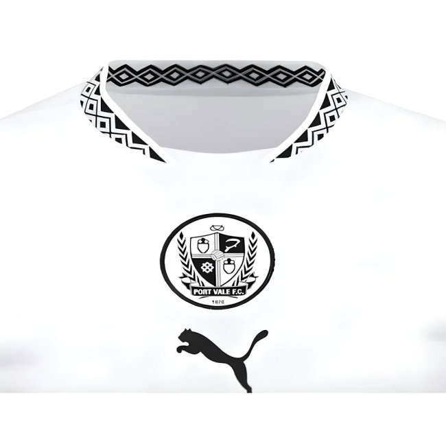 Port Vale Home Shirt 2024-2025 edition (Adult