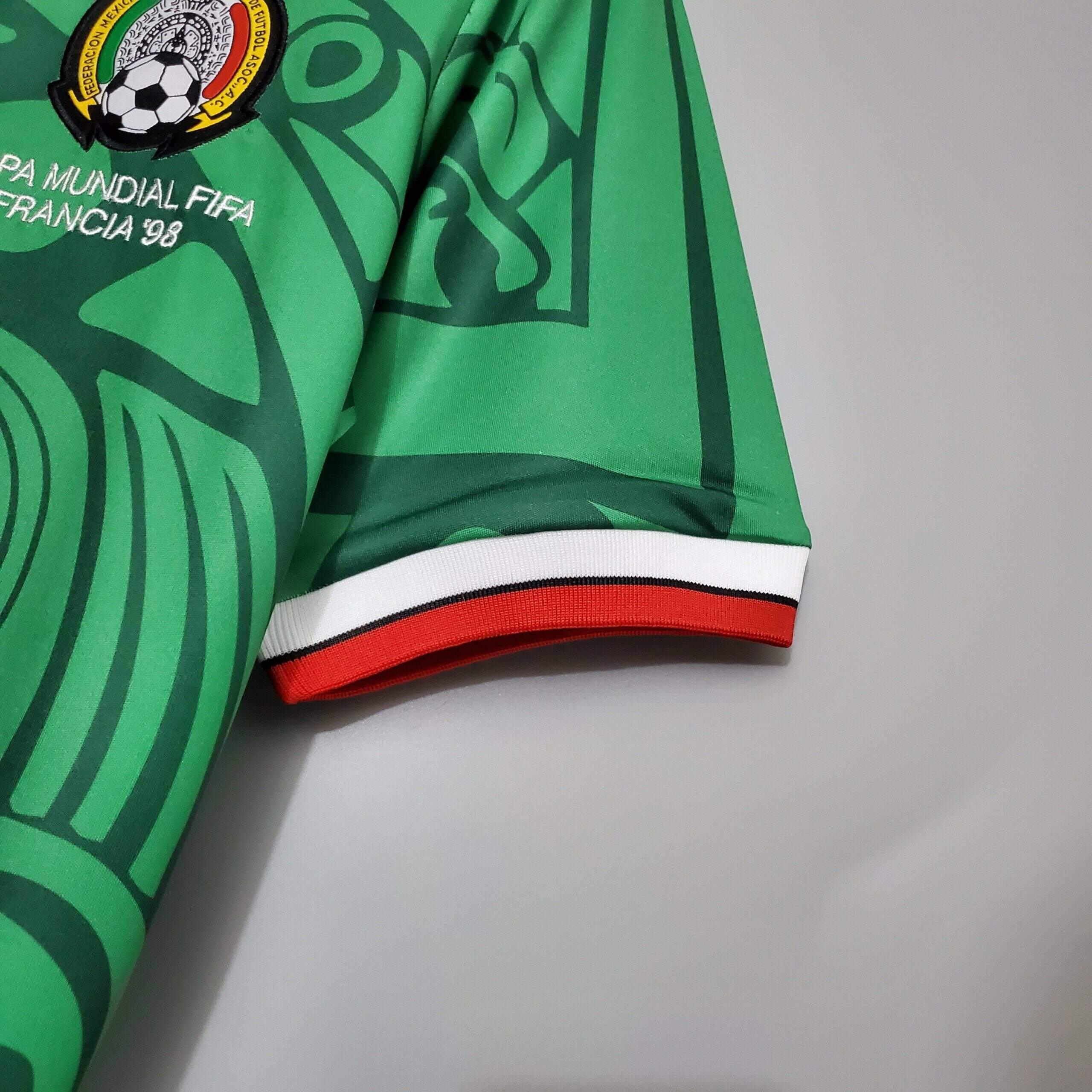 Cheap 1998 Mexico home retro kit