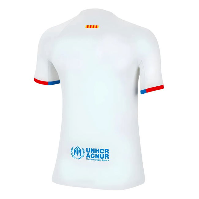 Authentic 2023-2024 Barcelona Away With Vintage Design - Easy Care