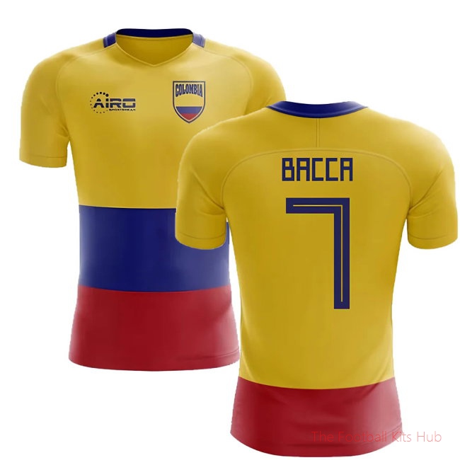 [LK] 2025/26 Colombia Flag Football Shirt (Bacca 7)