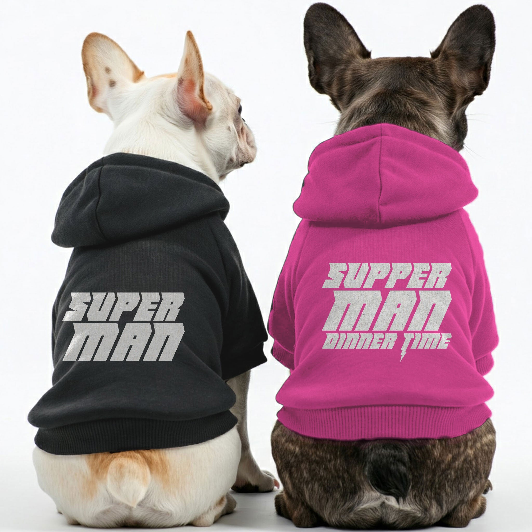 Comfortable Superman And Supperman (dinner Time) - Matching French Bu...