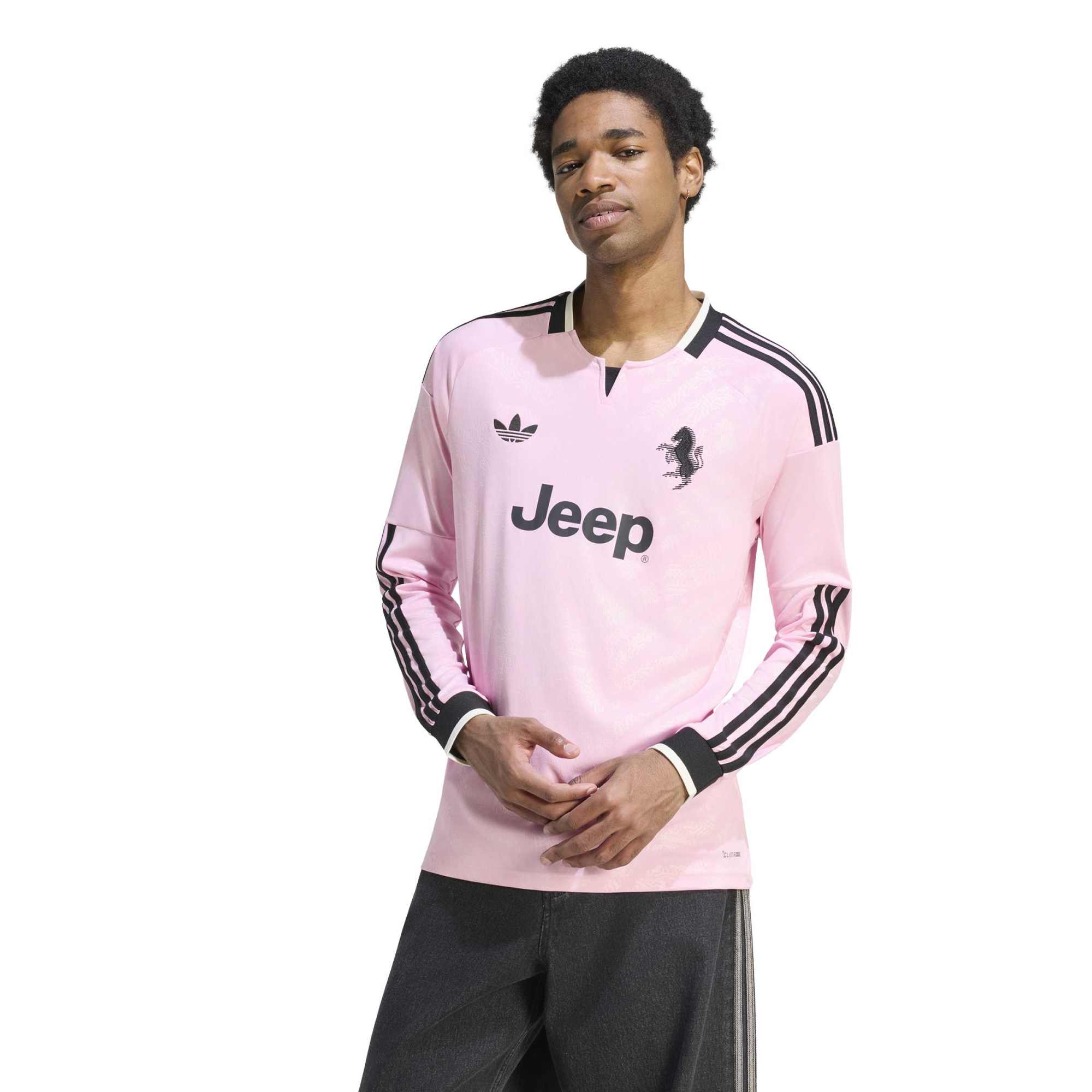 [SJH] Juventus 2026/27 Away Replica Long Sleeve Jersey - Pink