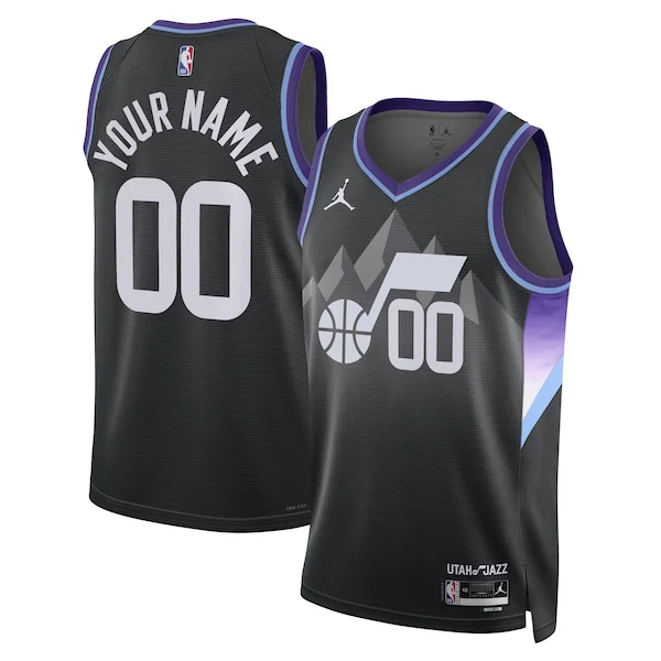 Utah Jazz UTA Swingman Jersey - fashionable exclusive - Black