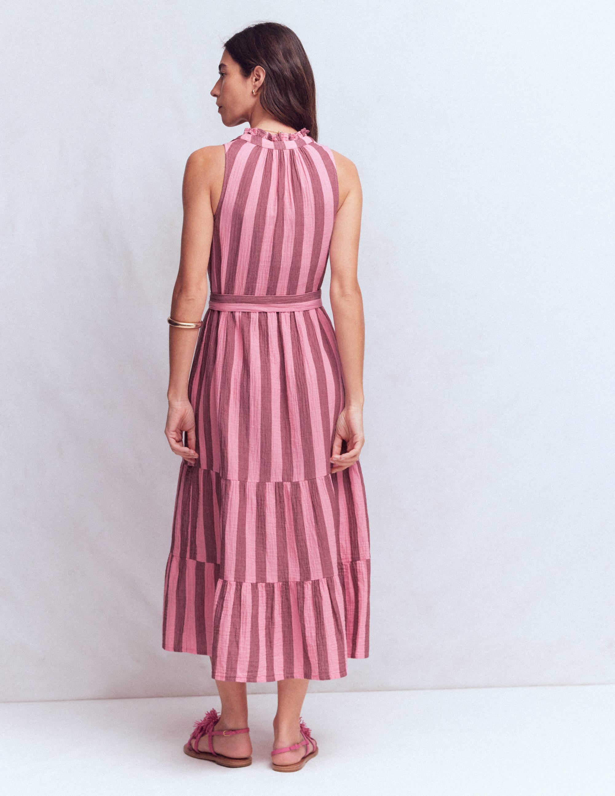 Viv Double Cloth Maxi Dress