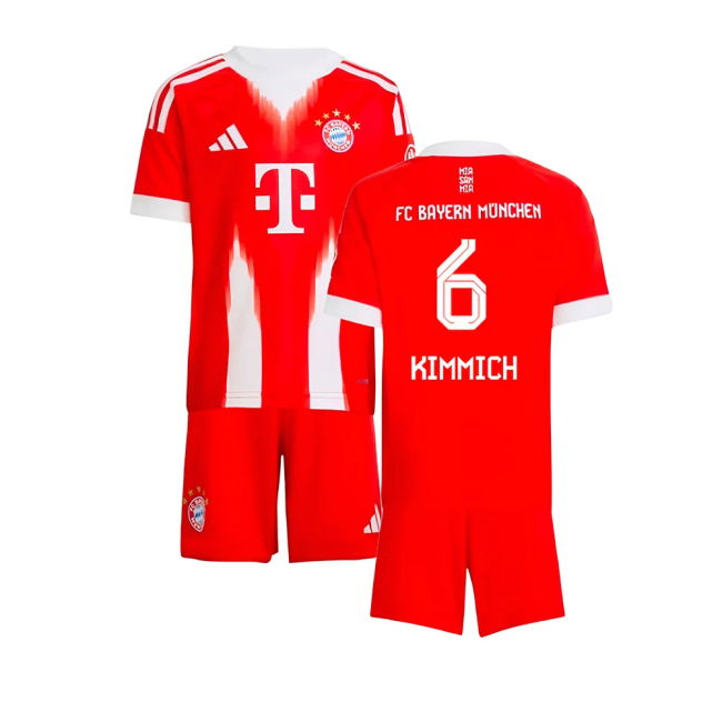 Premium Bayern Munich 2025-2026 Home Strip (Kimmich 6)