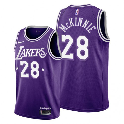 LAL Purple A. Lakers #28 NBA Jersey NBA Fan Apparel Premium Quality