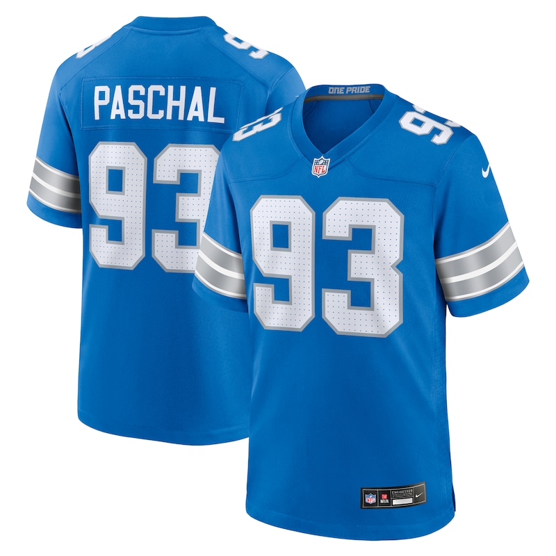 None Josh Paschal Detroit Lions Football Franchise Fan Favorite