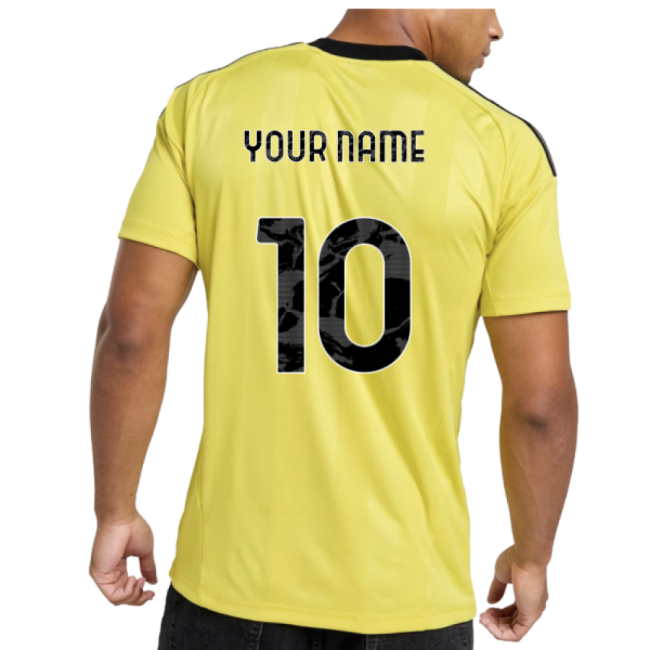 2025-2026 Juventus Third Goalkeeper Shirt (Pure Sulfur) (Your Name)