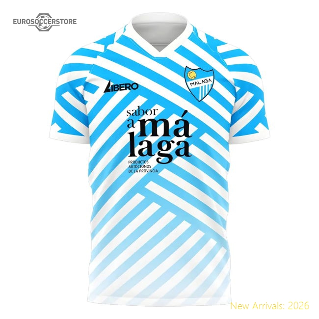 Professional-Grade Malaga 2025-2026 Home Concept Football Kit (Libero)