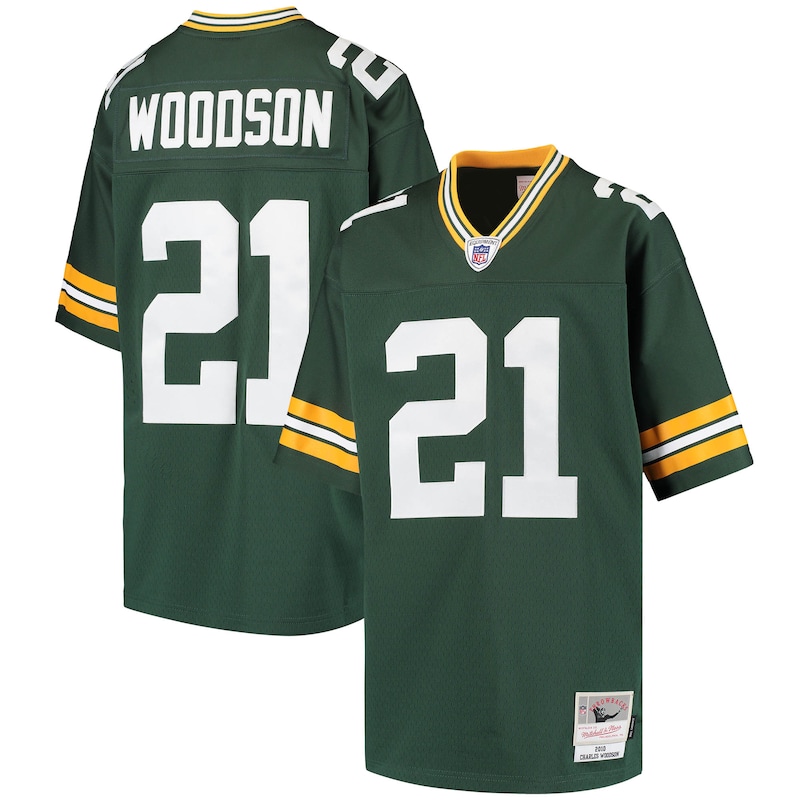 None Charles Woodson Green Bay Packers Historic Franchise Collector...