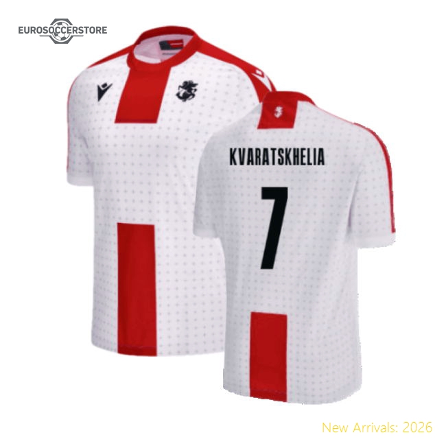 2024-2025 Football Team Kids Non-toxic Jersey Kvaratskhelia Dri-fit