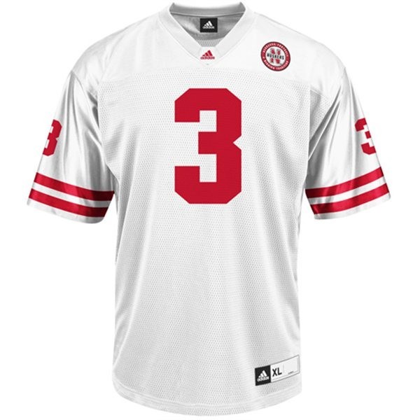 Youth(Kids) Nebraska Cornhuskers #3 Taylor Martinez White Adidas Jersey