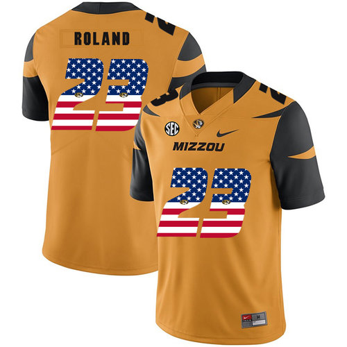 Men's None Gold 2024 high quality Johnny Roland #23 comfortable Jersey