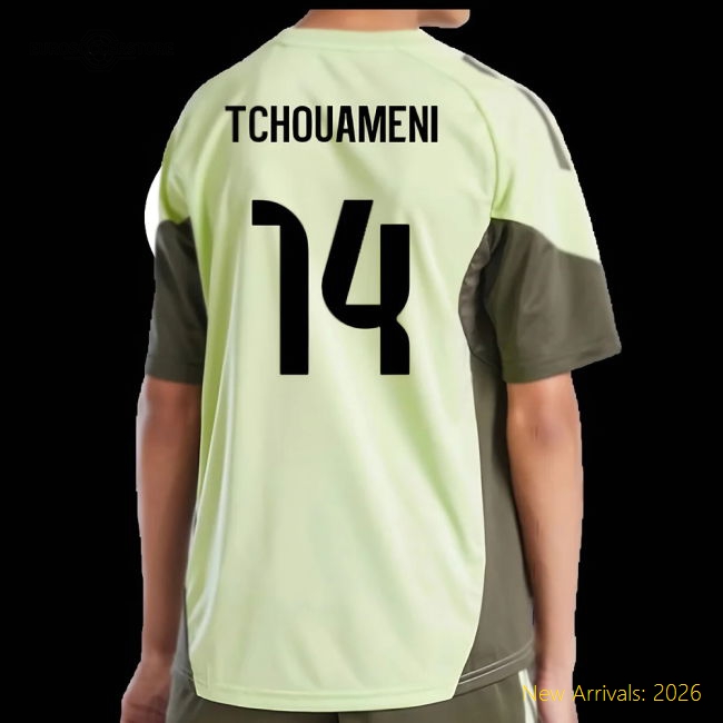 2025-2026 Football Team Kids Soft Jersey Tchouameni Drycell
