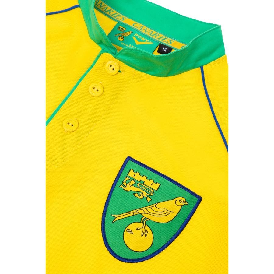 Norwich City Home Shirt 1997/99 Supporter Version