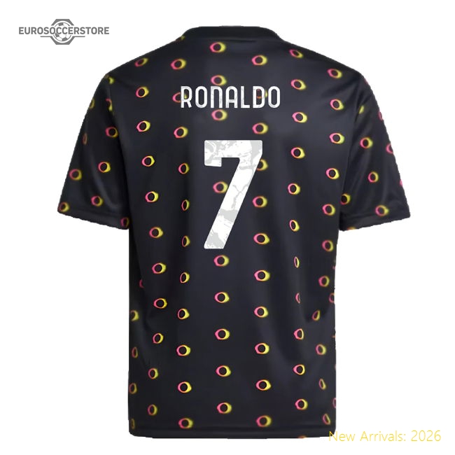 Gentle Football Team Kids Ronaldo Jersey 2024-2025 Easy-care