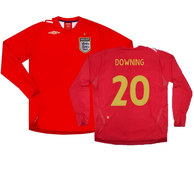 Official England 2006-08 Away Kit Team Professional Durable Kit