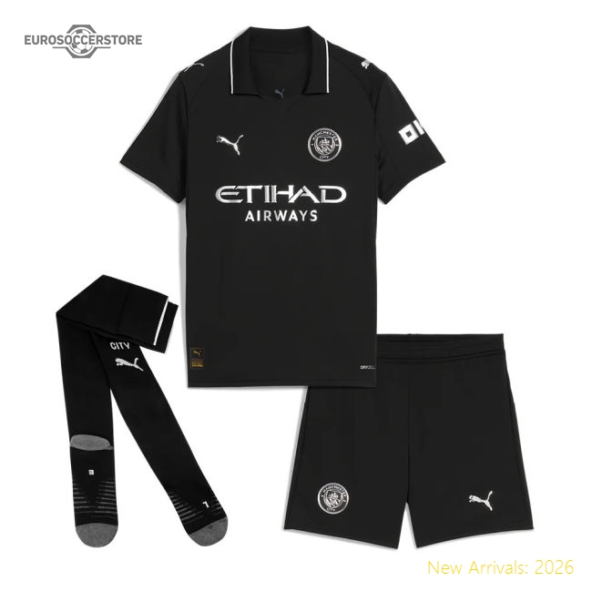 2025-2026 Man City Away Mini Kit (Matheus N. 27)