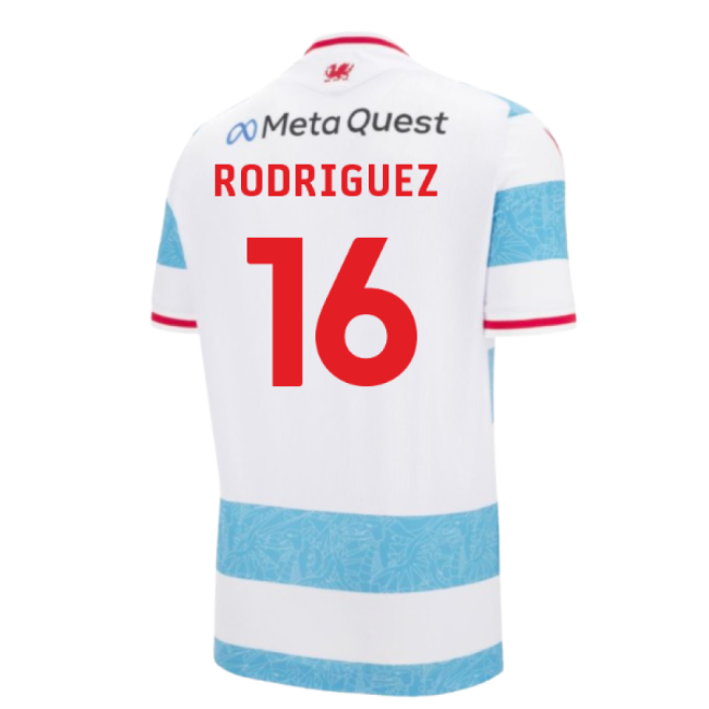 Official 2025-2026 Wrexham Third Shirt (rodriguez 16) - Premium