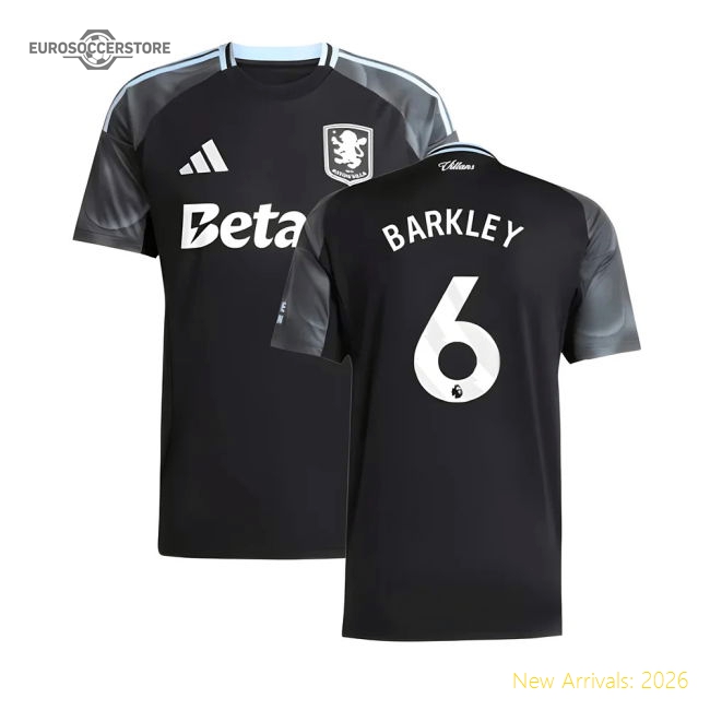 Premium 2025-2026 Aston Villa Away Shirt (barkley 6) - Premium