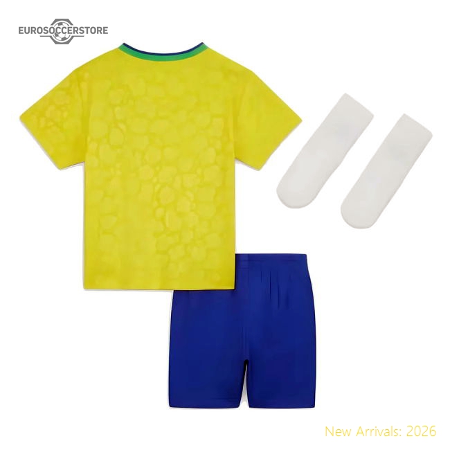 Football Brazil Kit - Durable Quick-dry Construction Retro