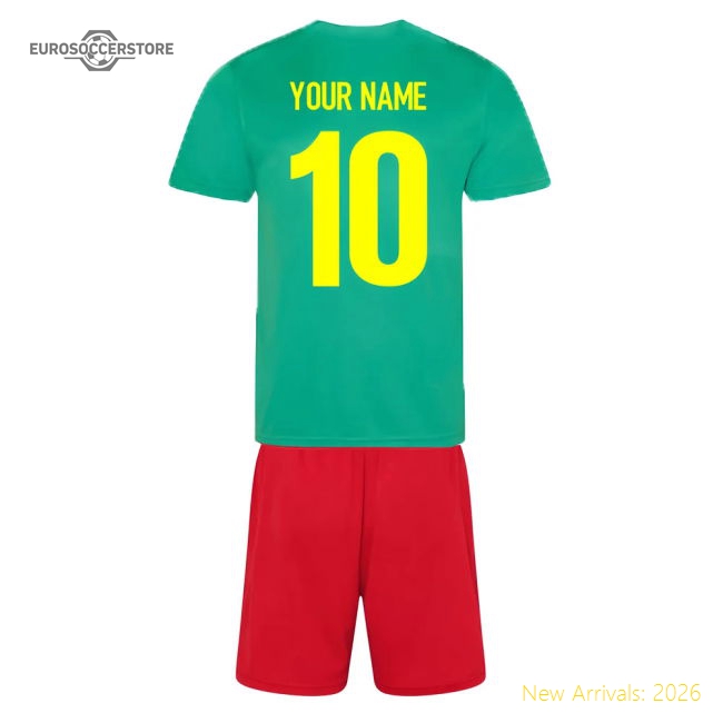 Personalised Cameroon National Team Training Kit - Official Design
