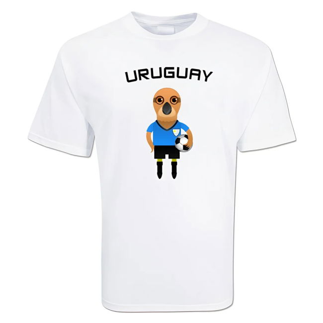 Uruguay Mascot Soccer T-shirt