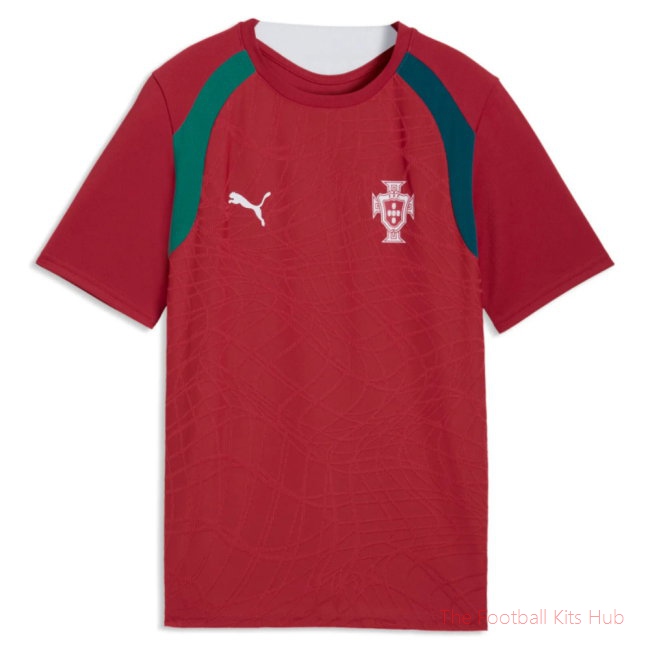 2026-2027 Portugal Training Jersey (Red) - Kids