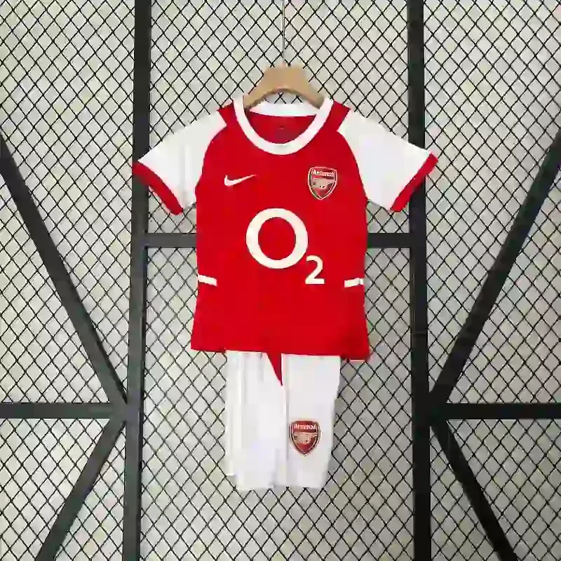 Cheap 2002-2004 Kids Arsenal Jersey retro kit