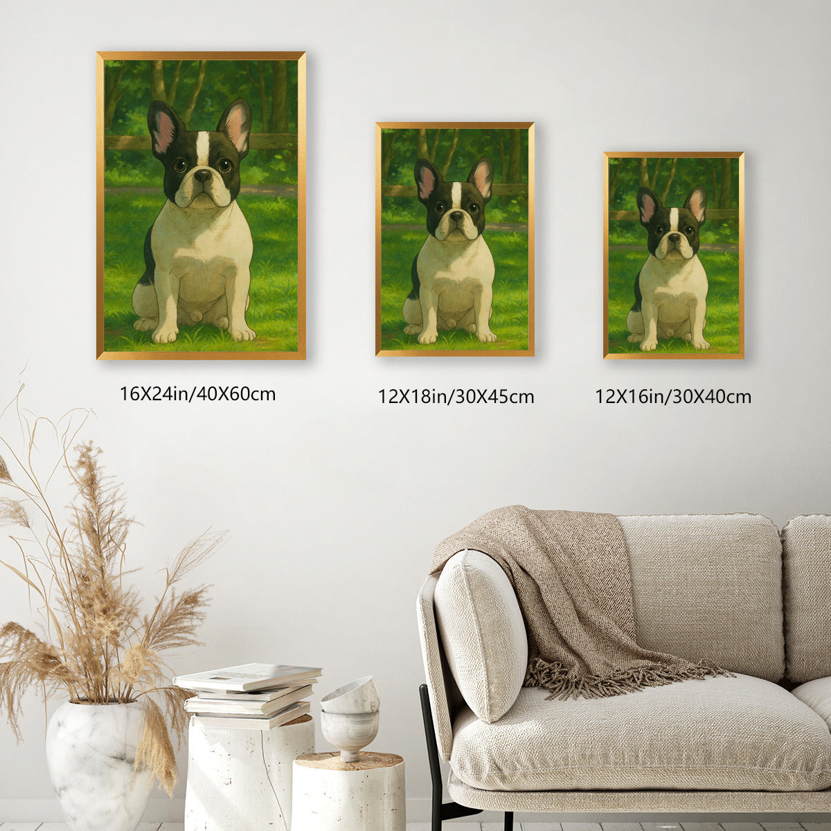 Pet-Lover Chanel - Personalized Vertical Framed Poster • Wall Decorat...
