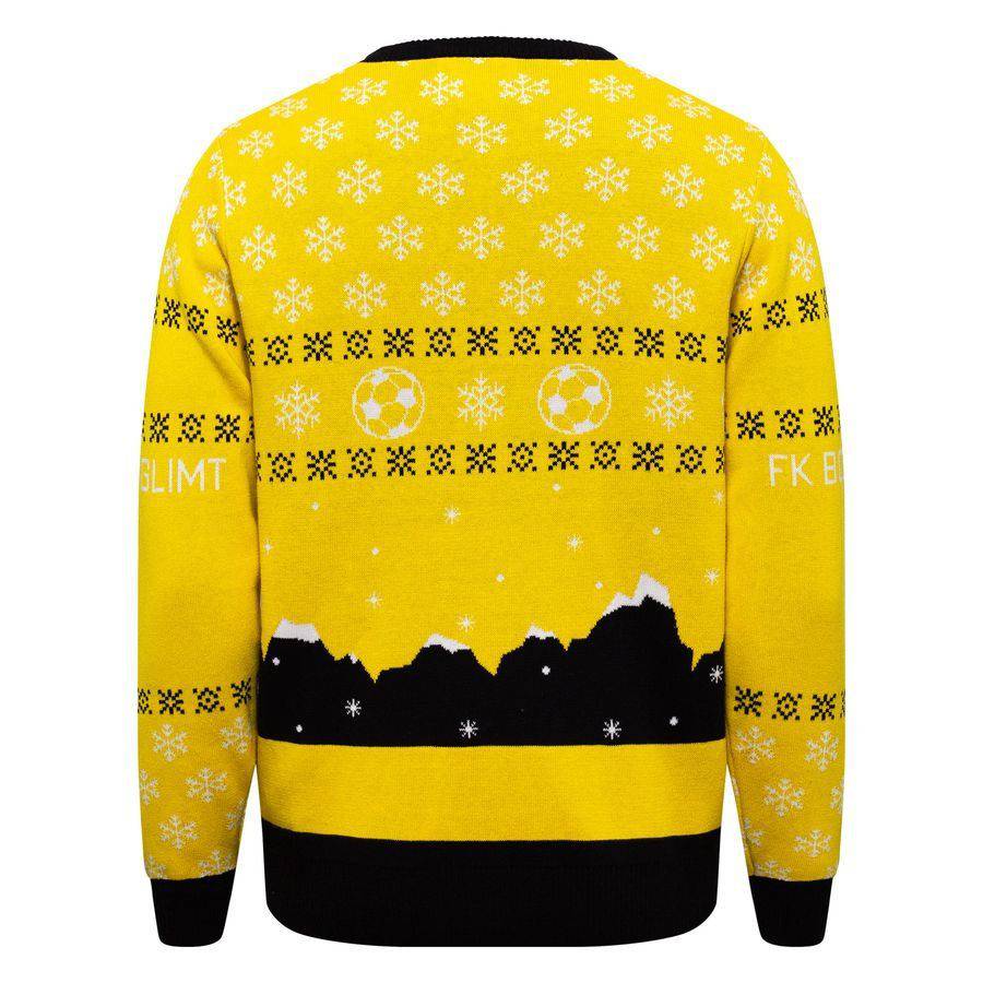 FK Bodø/Glimt Christmas Jumper 2025 - Kids Yellow