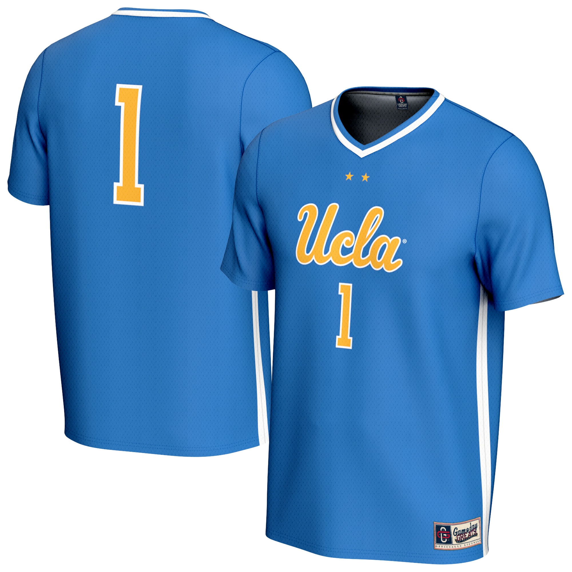 [NJP] UCLA Bruins GameDay Greats Unisex Collegiate Women's Soccer Fashion Jersey - Blue