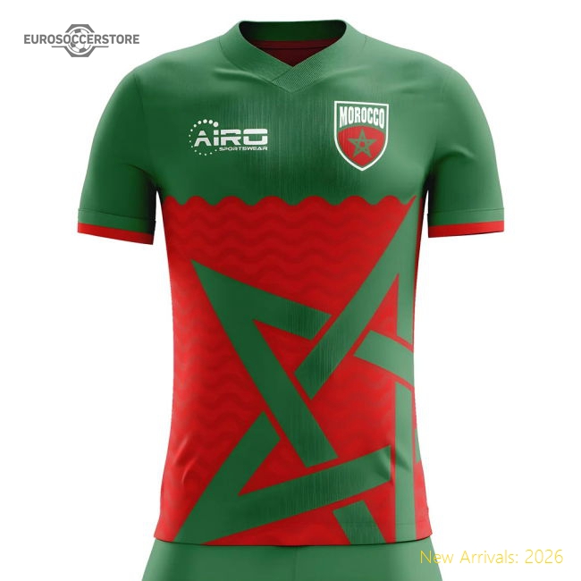 Morocco Concept 20252026 Home Jersey  Highperformance