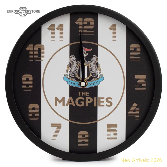 Superior Newcastle United Fc Led Stripe Wall Clock - Fantastic Value