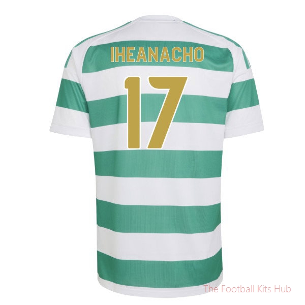 2026-2027 Celtic Home Shirt Team Kit Iheanacho #17 Soccer Jersey
