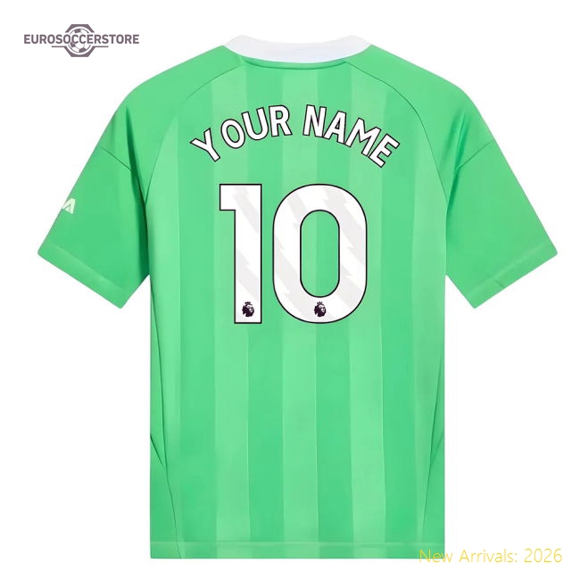 High-quality Kids Arsenal Jersey 2025-2026 Flexible Breathable