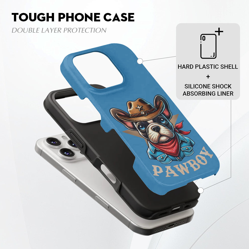 Pawboy - Comfy Dual-layer Iphone Case For Frenchie Fans