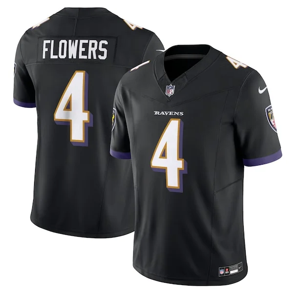 Baltimore Ravens Limited NFL Jersey - Black | Top-Grade Football Ap...